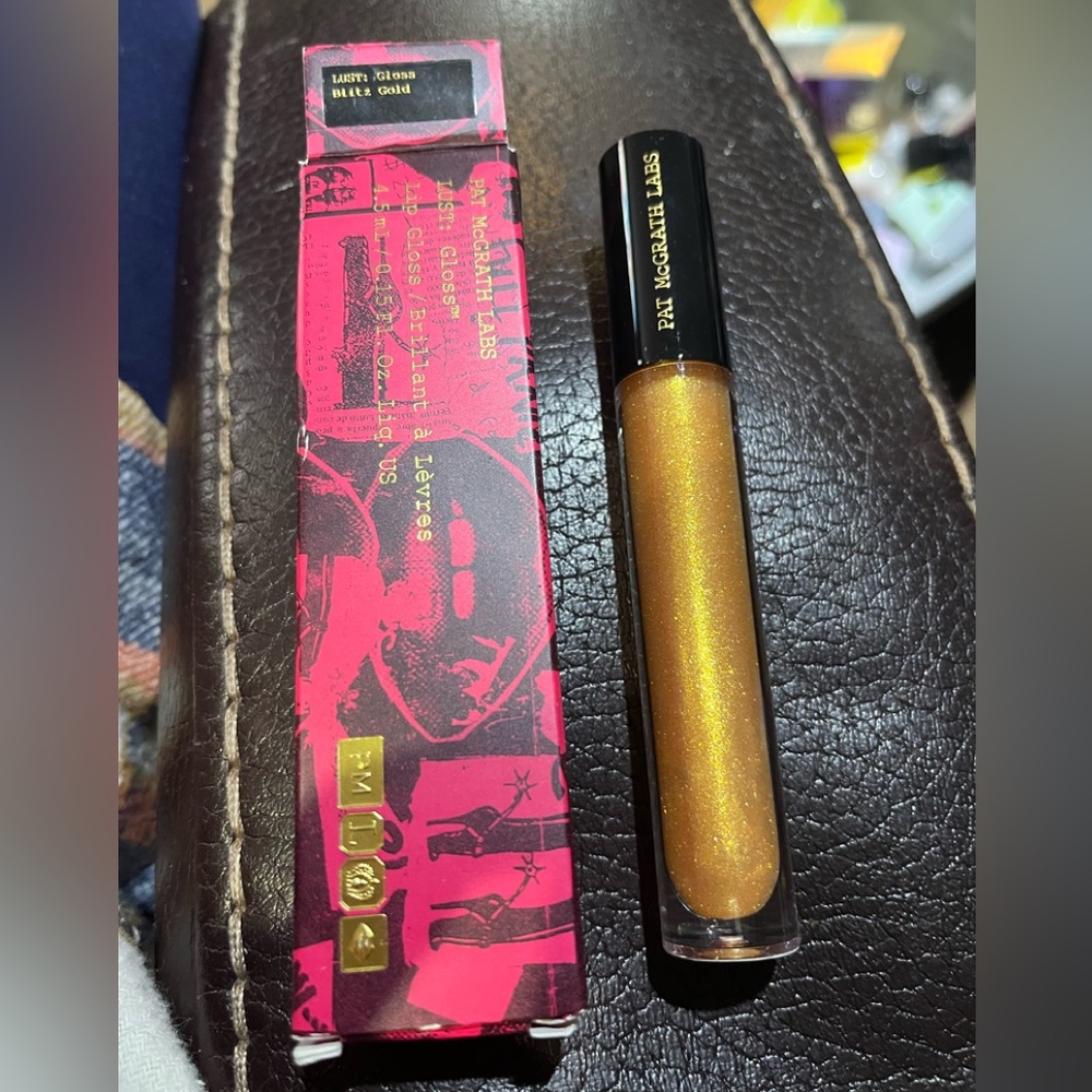Pat McGrath lipgloss blitz gold